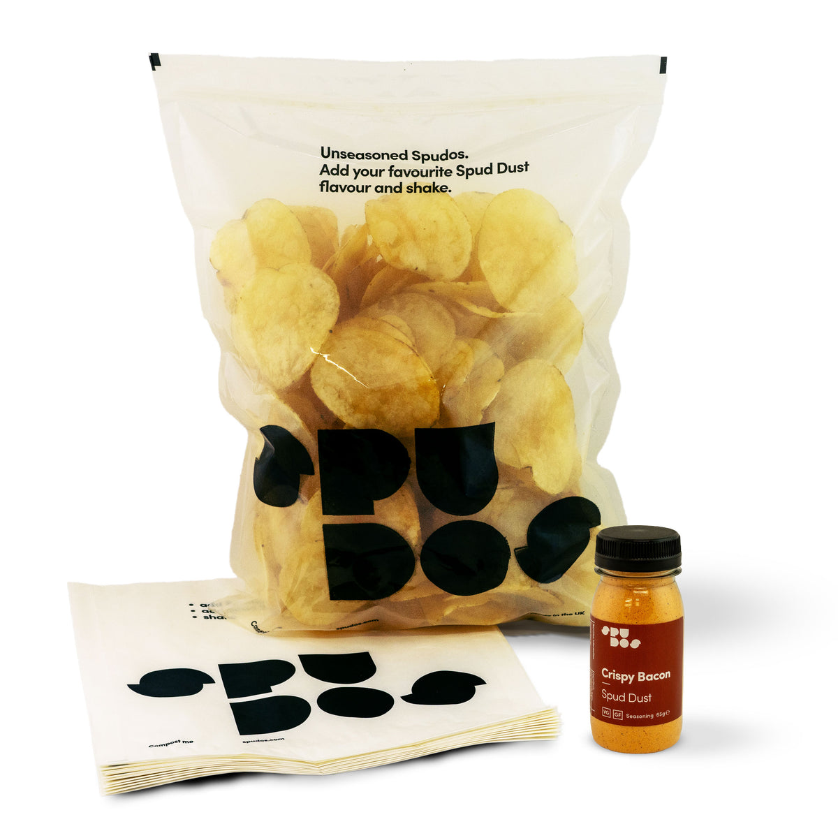 Spudos - Unpackaged crisps you season yourself