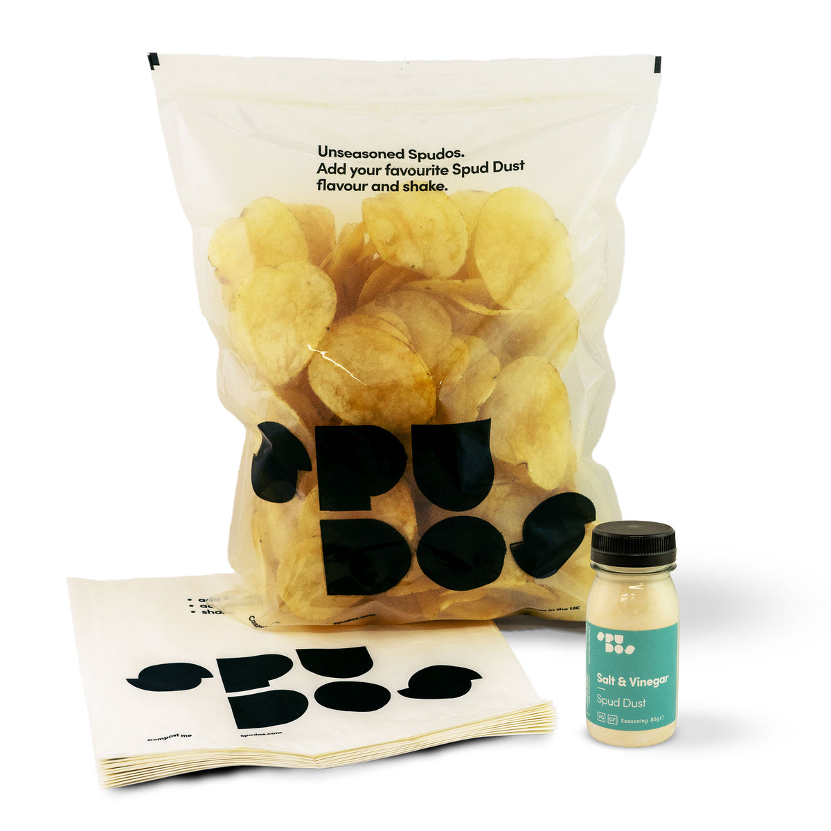 Spudos - Unpackaged crisps you season yourself